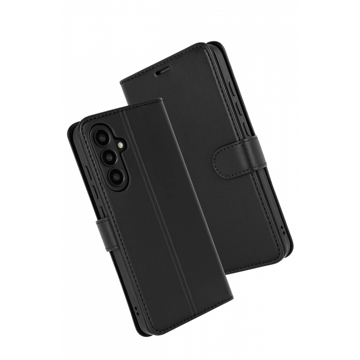 Newface Samsung Galaxy A17 5G Trend S Plus Kapaklı Kılıf - Siyah