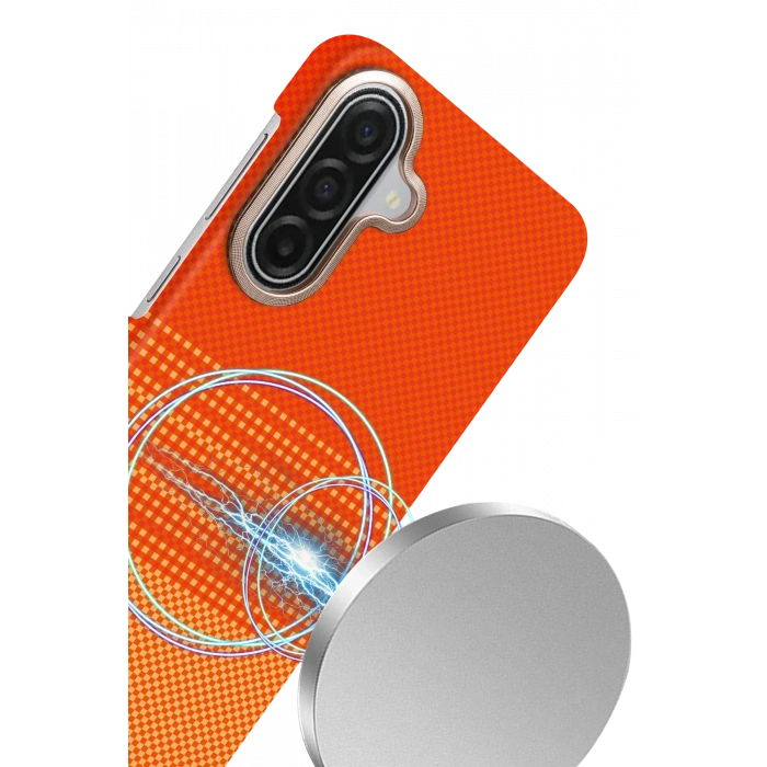 Newface Samsung Galaxy A17 5G Vega Magsafe Kapak - Sarı