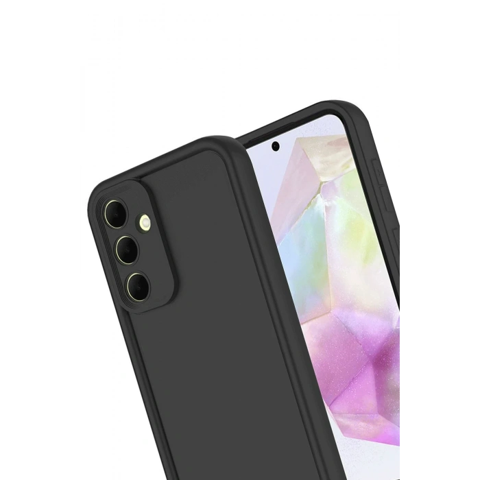 Newface Samsung Galaxy A17 5G Viera Silikon - Siyah