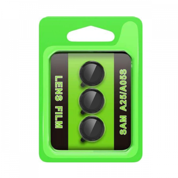 Newface Samsung Galaxy A25 5G Raze Metal Kamera Lens - Siyah