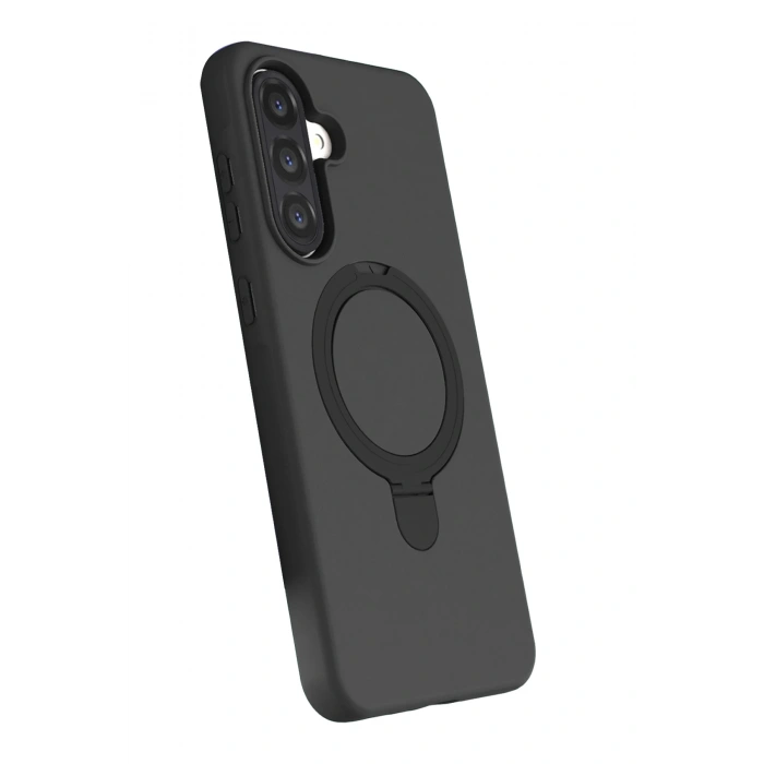 Newface Samsung Galaxy A26 Regal Magsafe Standlı Kapak - Siyah