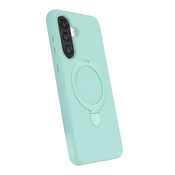 Newface Samsung Galaxy A26 Regal Magsafe Standlı Kapak - Su Yeşili