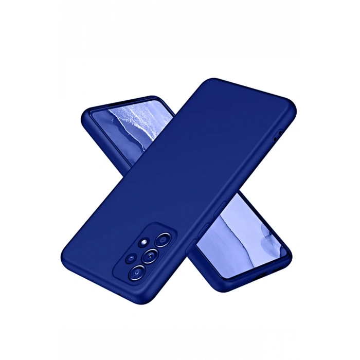 Newface Samsung Galaxy A32 Kılıf First Silikon - Lacivert