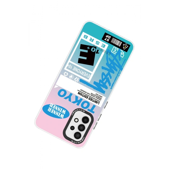 Newface Samsung Galaxy A33 5G Kılıf Estoril Desenli Kapak - Estoril - 1