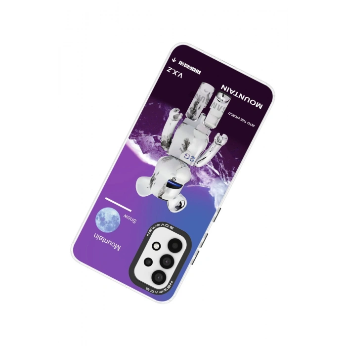 Newface Samsung Galaxy A33 5G Kılıf Estoril Desenli Kapak - Estoril - 8