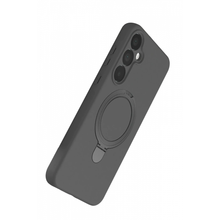 Newface Samsung Galaxy A35 5G Regal Magsafe Standlı Kapak - Titan Gri