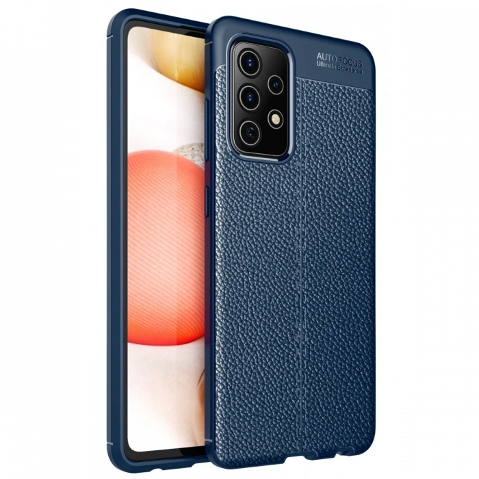 Newface Samsung Galaxy A52 Kılıf Auto Focus Kapak - Lacivert