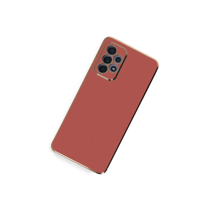 Newface Samsung Galaxy A52 Kılıf Volet Silikon - Kırmızı