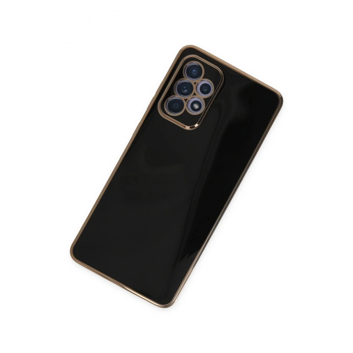 Newface Samsung Galaxy A52 Kılıf Volet Silikon - Siyah