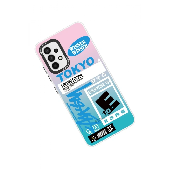 Newface Samsung Galaxy A53 5G Kılıf Estoril Desenli Kapak - Estoril - 1