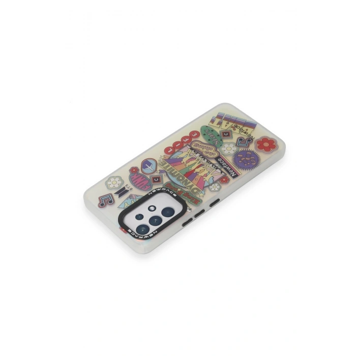 Newface Samsung Galaxy A53 5G Kılıf Estoril Desenli Kapak - Estoril - 14