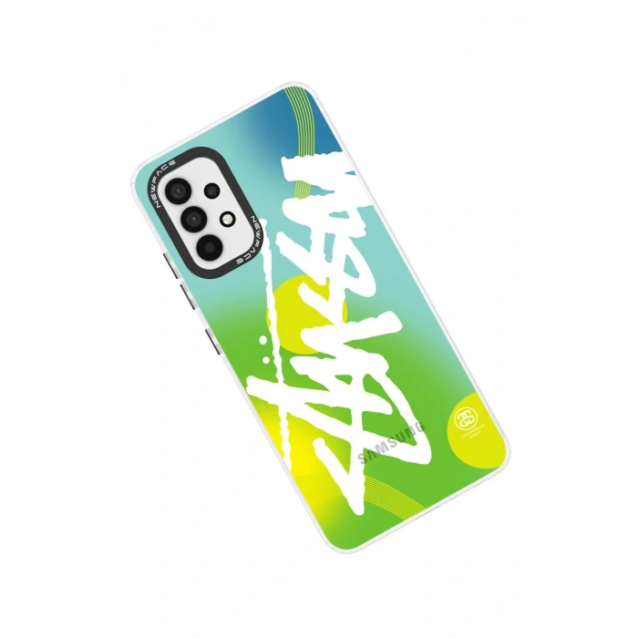 Newface Samsung Galaxy A53 5G Kılıf Estoril Desenli Kapak - Estoril - 2