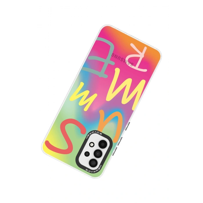 Newface Samsung Galaxy A53 5G Kılıf Estoril Desenli Kapak - Estoril - 3