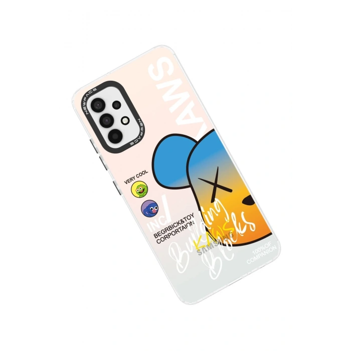 Newface Samsung Galaxy A53 5G Kılıf Estoril Desenli Kapak - Estoril - 6