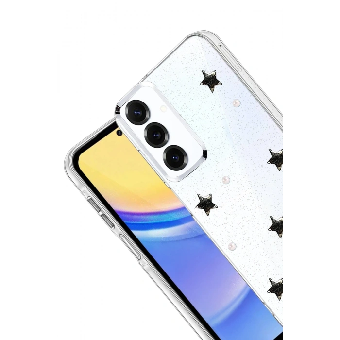 Newface Samsung Galaxy A54 5G Fiyonk Desenli Kapak - Desen 7