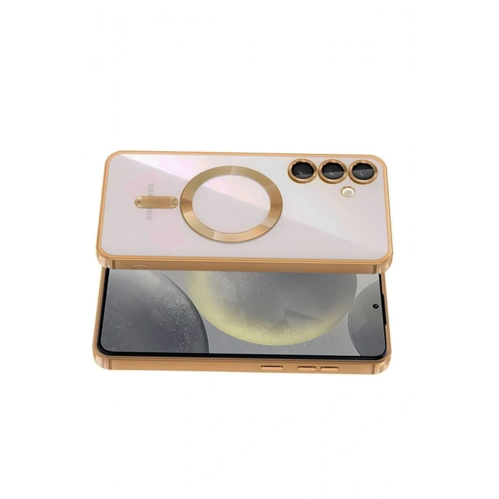 Newface Samsung Galaxy A54 5G Kross Magneticsafe Kapak - Çöl Titanyum