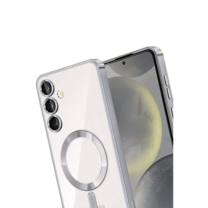 Newface Samsung Galaxy A55 5G Kross Magneticsafe Kapak - Titan Gri