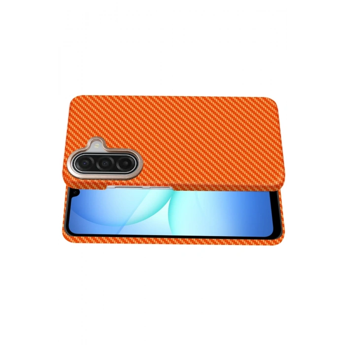 Newface Samsung Galaxy A56 Vega Magsafe Kapak - Turuncu