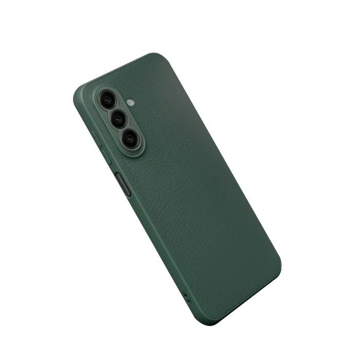 Newface Samsung Galaxy A57 5G Thermax Silikon Kılıf - Koyu Yeşil