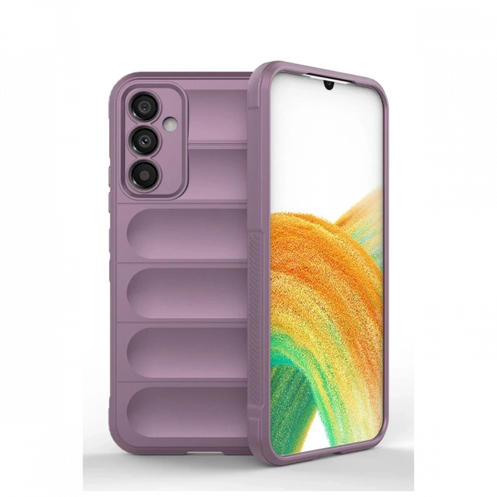 Newface Samsung Galaxy M14 5G Kılıf Optimum Silikon - Mor