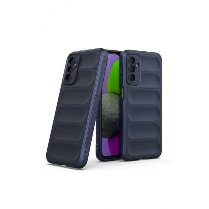 Newface Samsung Galaxy M23 Kılıf Optimum Silikon - Lacivert