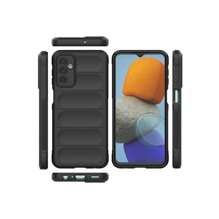 Newface Samsung Galaxy M23 Kılıf Optimum Silikon - Siyah