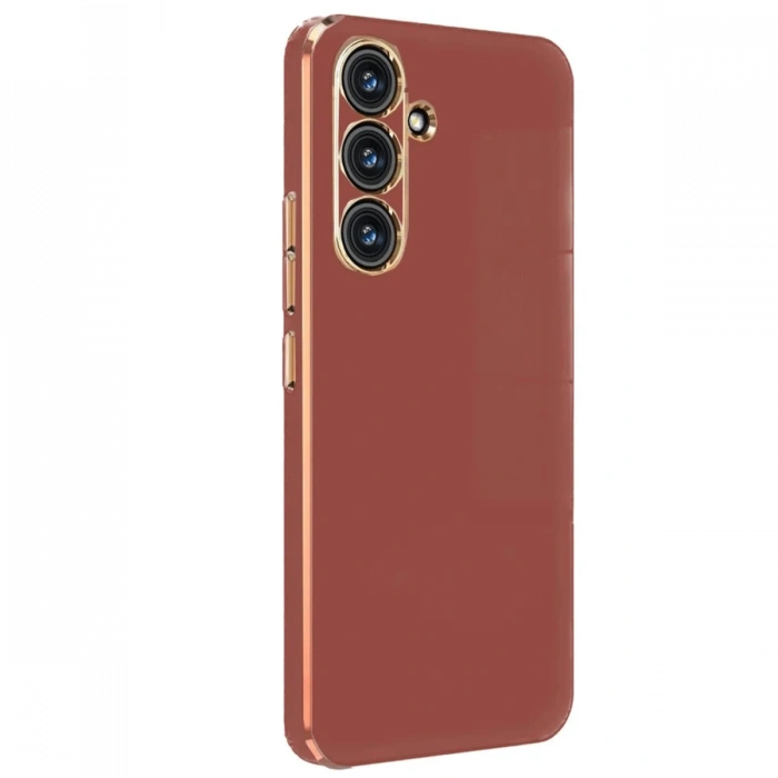 Newface Samsung Galaxy M34 5G Kılıf Volet Silikon - Kırmızı