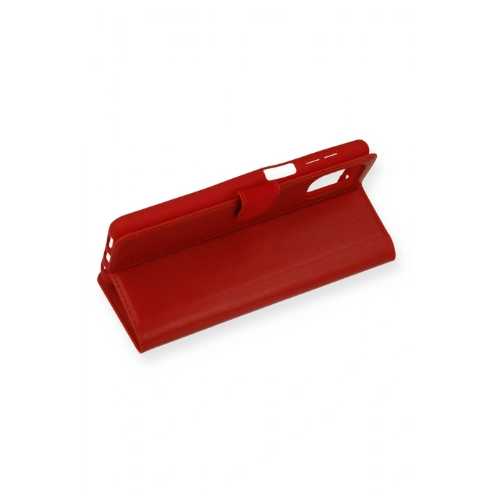 Newface Samsung Galaxy M51 Trend S Plus Kapaklı Kılıf - Kırmızı