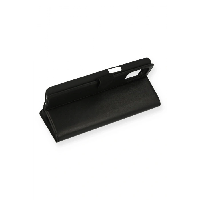 Newface Samsung Galaxy M51 Trend S Plus Kapaklı Kılıf - Siyah