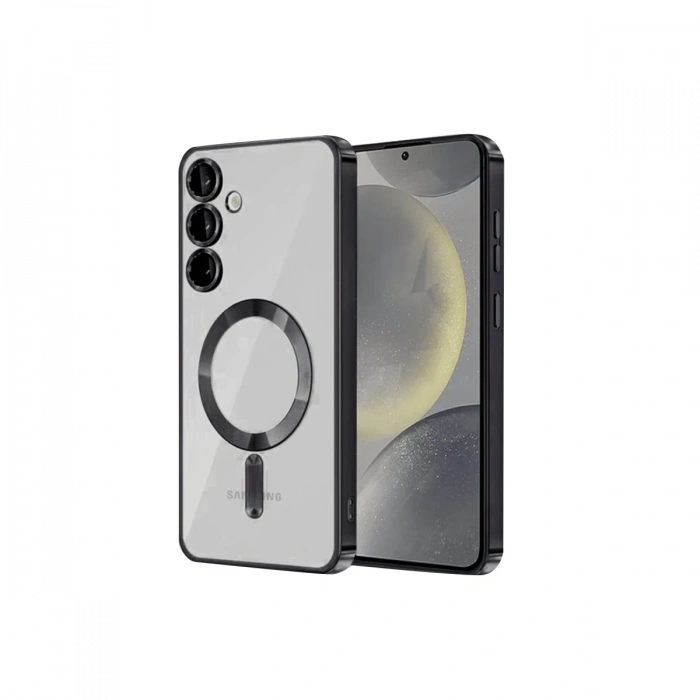 Newface Samsung Galaxy S23 Kılıf Kross Magneticsafe Kapak - Siyah