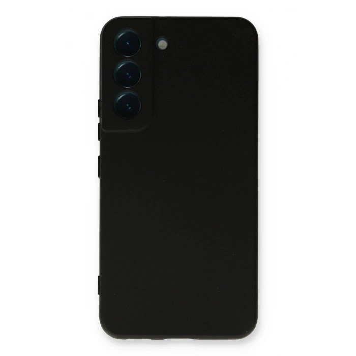 Newface Samsung Galaxy S23 Plus Kılıf Nano içi Kadife Silikon - Siyah