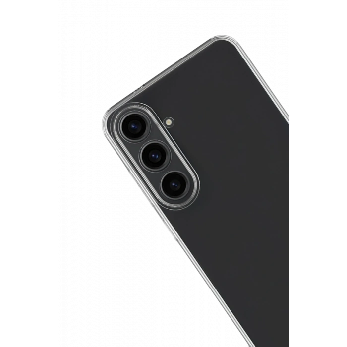 Newface Samsung Galaxy S25 FE Kılıf Lüx Şeffaf Silikon