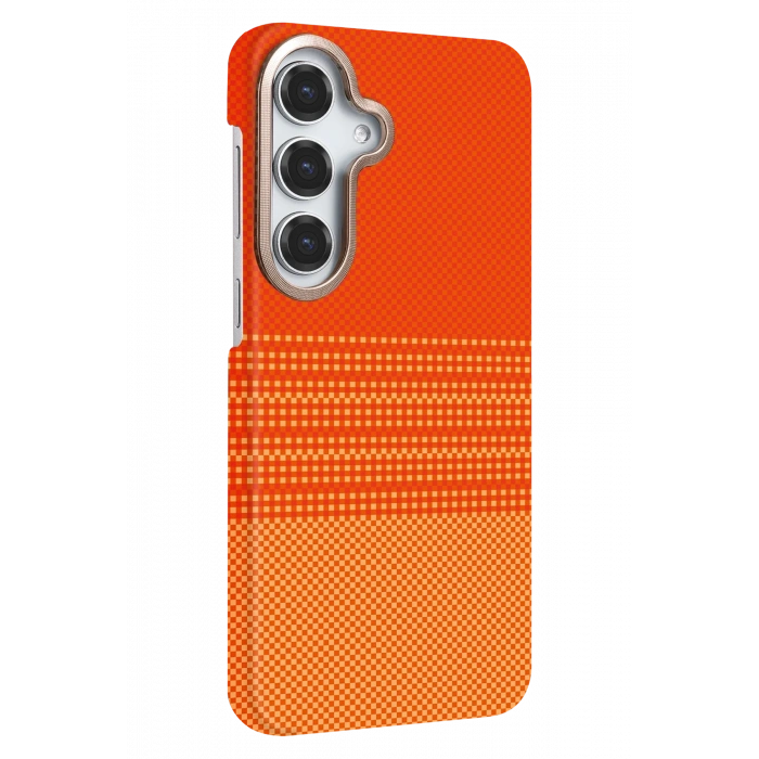 Newface Samsung Galaxy S25 FE Vega Magsafe Kapak - Turuncu