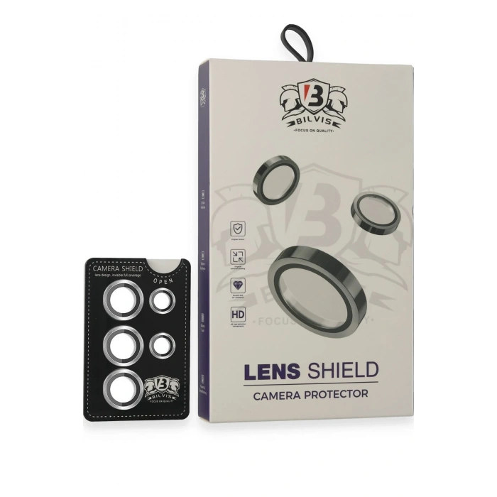 Newface Samsung Galaxy S25 Ultra Bilvis Titan Kamera Lens - Gümüş