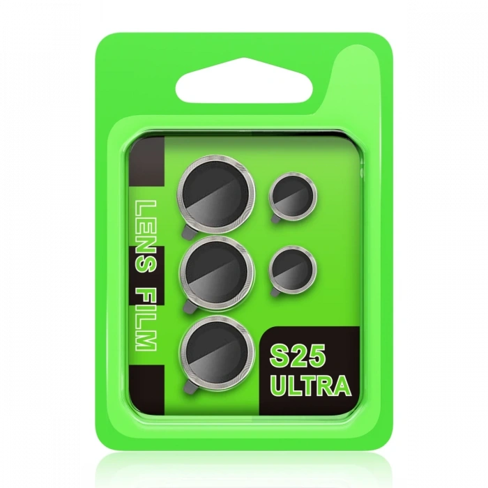 Newface Samsung Galaxy S25 Ultra Raze Metal Kamera Lens - Natural Grey