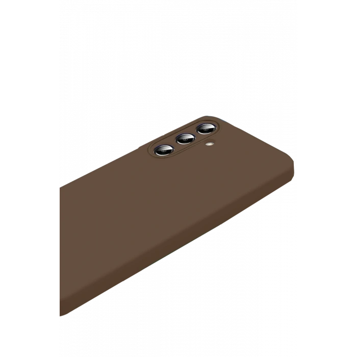 Newface Samsung Galaxy S26 Plus First Silikon - Kahverengi