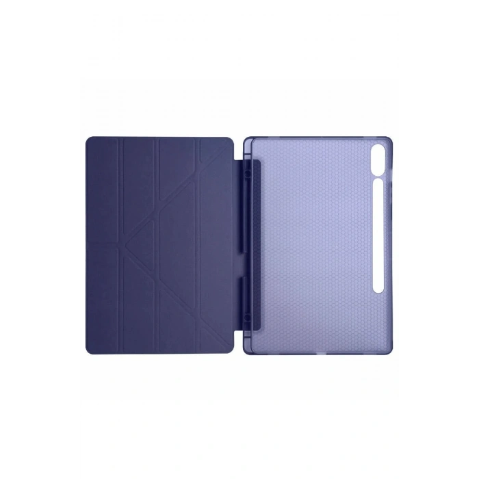 Newface Samsung Galaxy X610 Tab S9 FE Plus 12.4 Kılıf Kalemlikli Mars Tablet Kılıfı - Lacivert