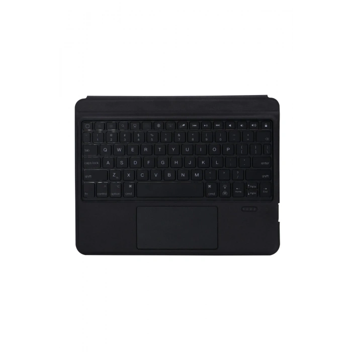 Newface T5206D iPad 10.2 (7.nesil) Kılıf İnter Ledli Klavyeli Tablet Kılıfı - Siyah