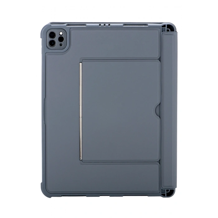 Newface T5504D iPad Pro 11 (2024) Kılıf Palermo Ledli Klavyeli Standlı Tablet Kılıfı - Siyah