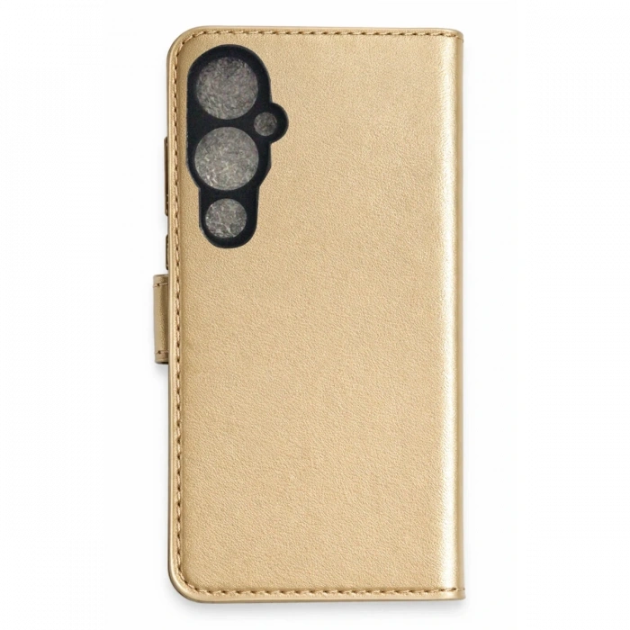 Newface Tecno Pova 4 Pro Trend S Plus Kapaklı Kılıf - Gold