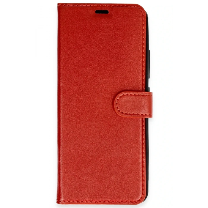 Newface Tecno Pova 4 Pro Trend S Plus Kapaklı Kılıf - Kırmızı