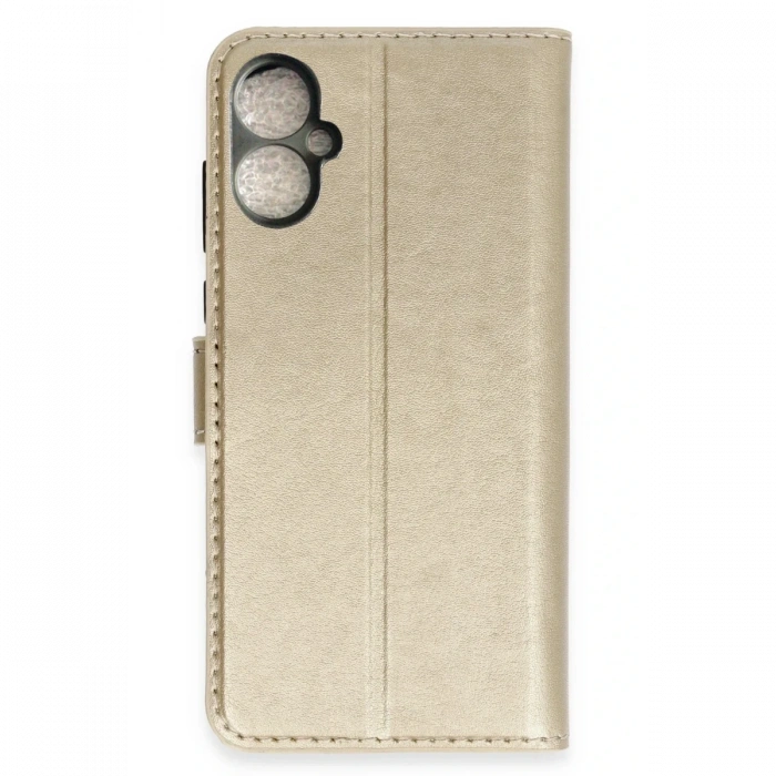 Newface Tecno Spark 9 Pro Trend S Plus Kapaklı Kılıf - Gold