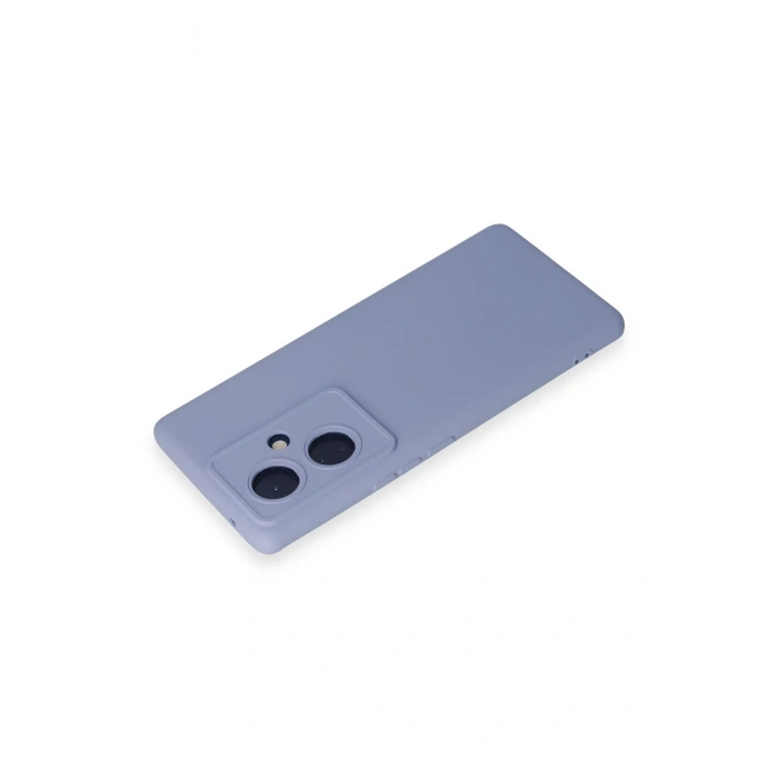 Newface Vivo V29 Lite Kılıf Nano içi Kadife Silikon - Lila