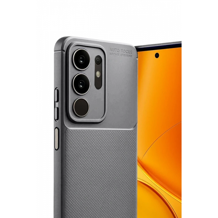 Newface Vivo Y29 4G Auto Focus Karbon Kapak - Gri