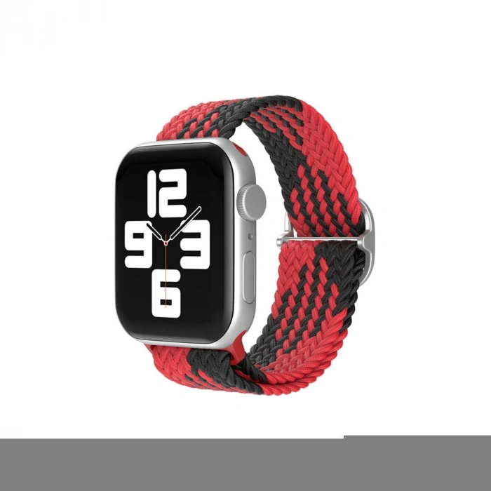 Newface Watch 20mm Star Kordon - Kırmızı-Siyah