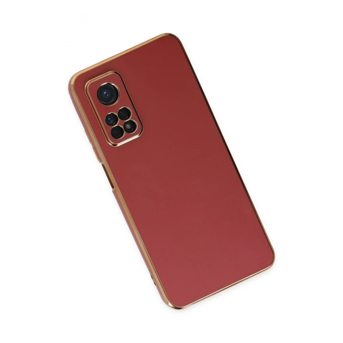 Newface Xiaomi Mi 10T Kılıf Volet Silikon - Kırmızı