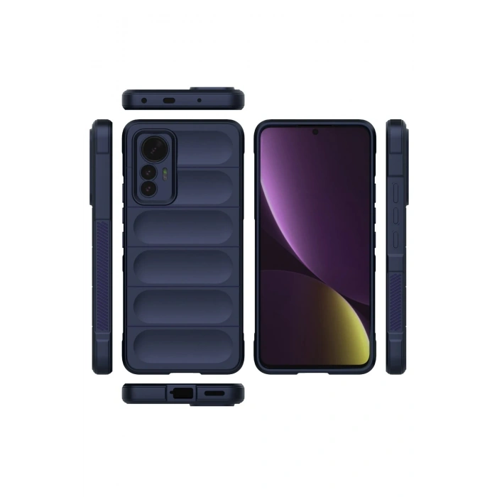 Newface Xiaomi Mi 12 Lite Kılıf Optimum Silikon - Lacivert