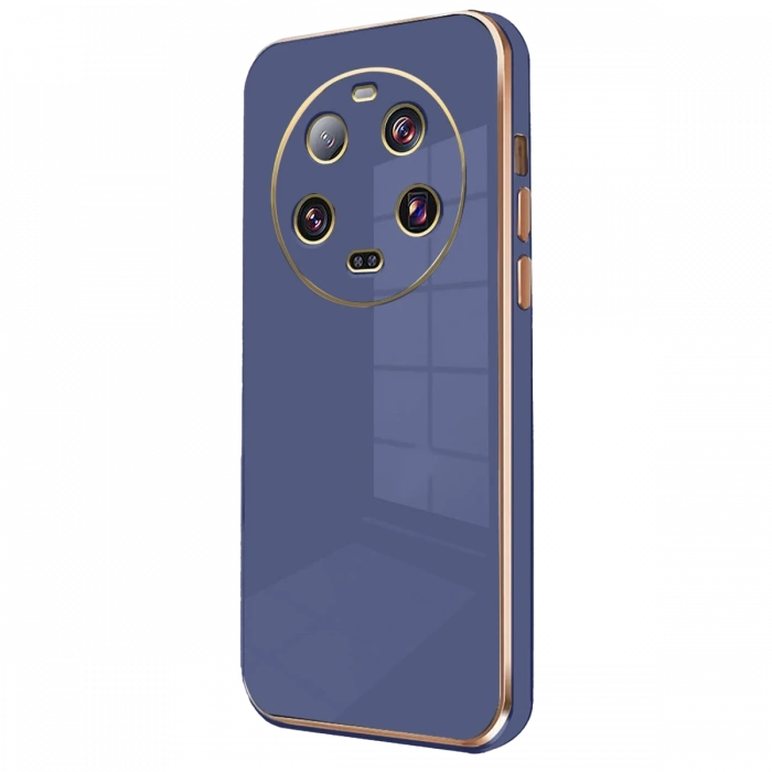 Newface Xiaomi Mi 14 Ultra Kılıf Volet Silikon - Mavi
