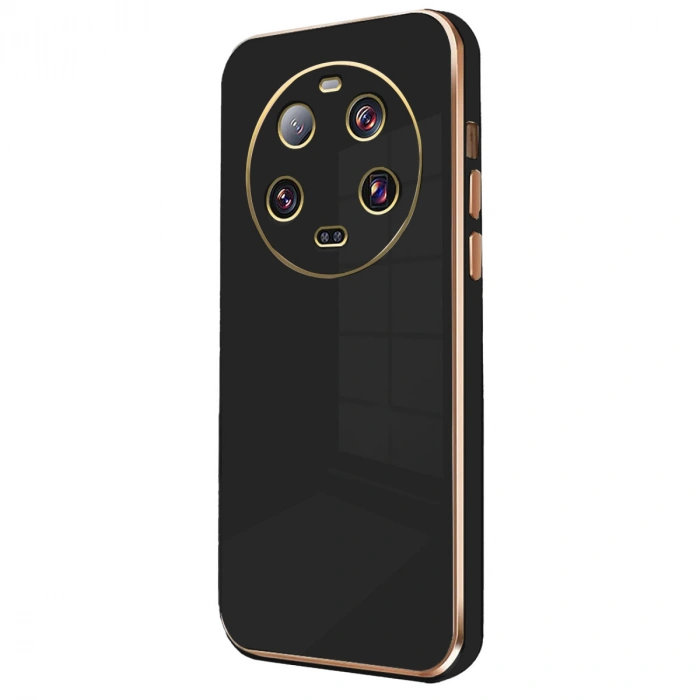 Newface Xiaomi Mi 14 Ultra Kılıf Volet Silikon - Siyah