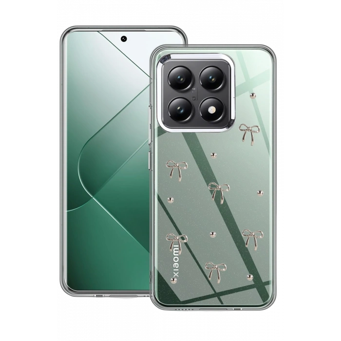 Newface Xiaomi Mi 14T Pro Fiyonk Desenli Kapak - Desen 5